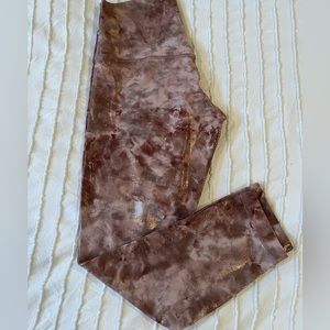 Shine align leggings